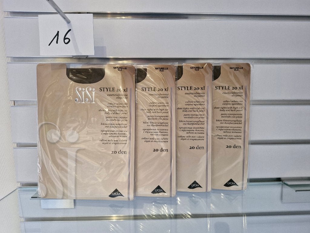 Panty’s Sisi Style 20 Naturelle VLC Pakket 16, Sisi, Overige kleuren, Nieuw, Overige maten