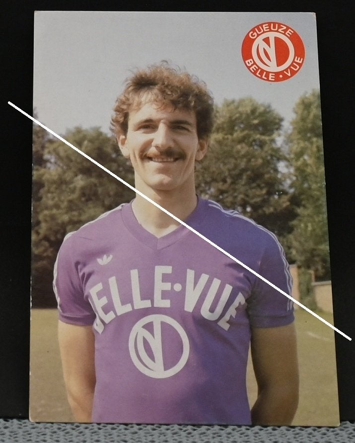 Carte photo RSC Anderlecht Raymond Jaspers Belle Vue, Envoi, Utilisé, Cartes de joueur