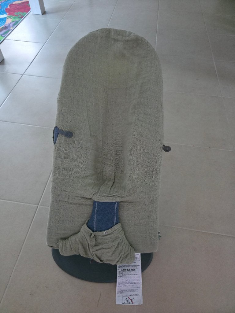 Babybjorn wipper, Wipstoel, Met gordel(s) of riempje(s), Zo goed als nieuw, Ophalen