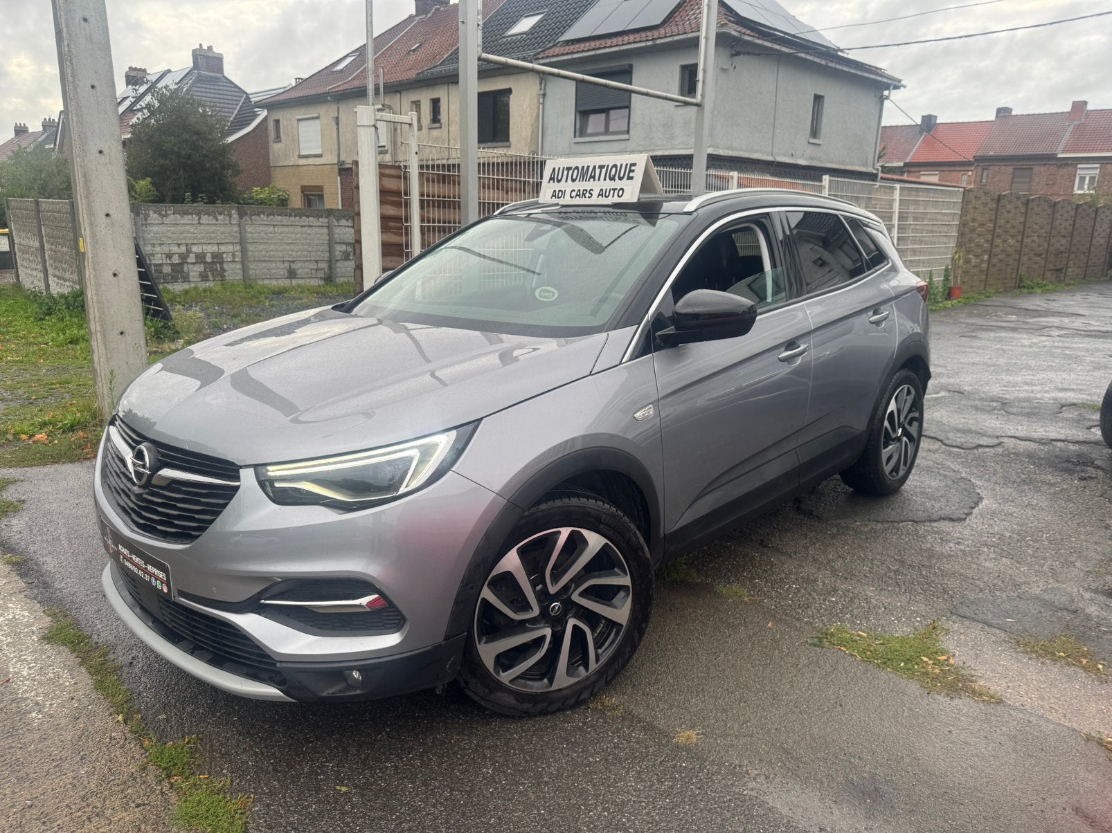 Opel grandlanx 1.5 turbo D automaat 2019 euro 6b full option, Autos, Opel, Argent ou Gris, Achat, Euro 6, Entreprise