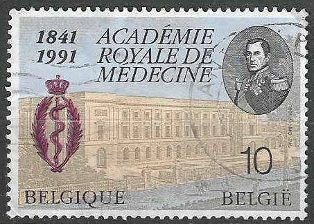 Belgie 1991 - Yvert/OBP 2416 - Academie Geneeskunde (ST), Verzenden, Gestempeld, Gestempeld, Koninklijk huis