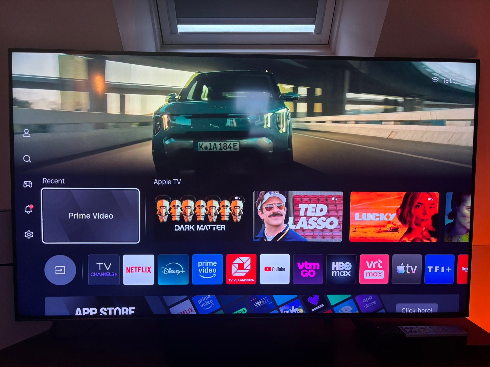 Hisense 55U79NQ Mini-LED TV – 55 inch – 4K – 144 Hz, Audio, Tv en Foto, Televisies, Ophalen, Zo goed als nieuw, LED, Smart TV