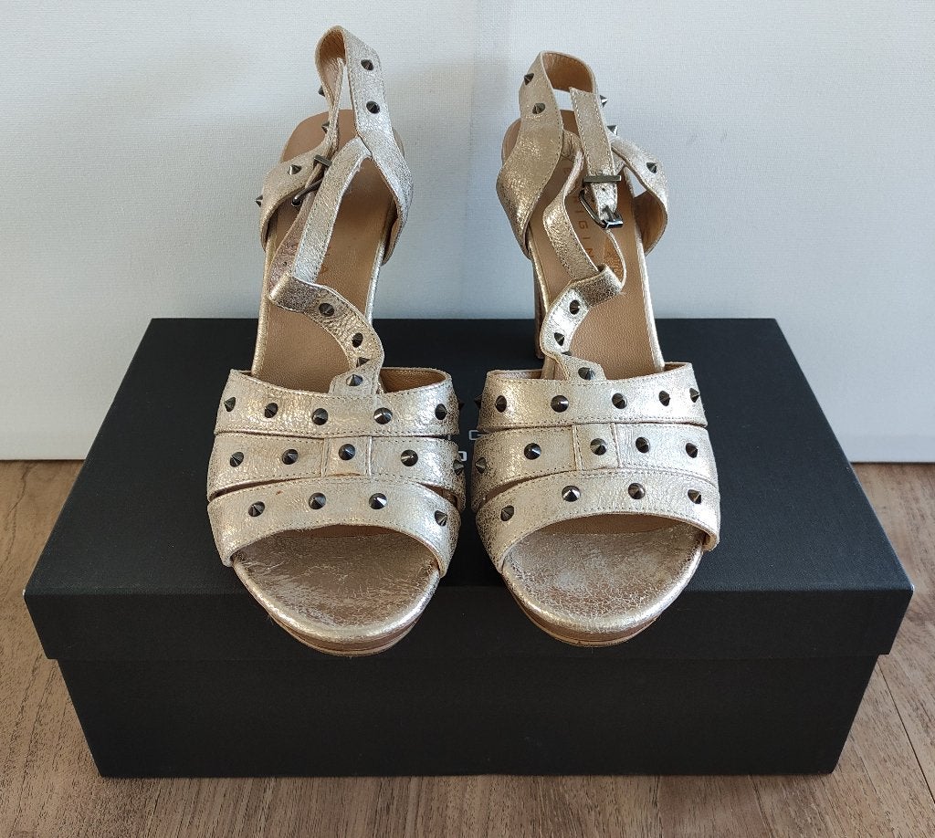 BEORIGINAL Sandalen met hak mt 39, Pumps, Overige kleuren, Ophalen of Verzenden, Zo goed als nieuw