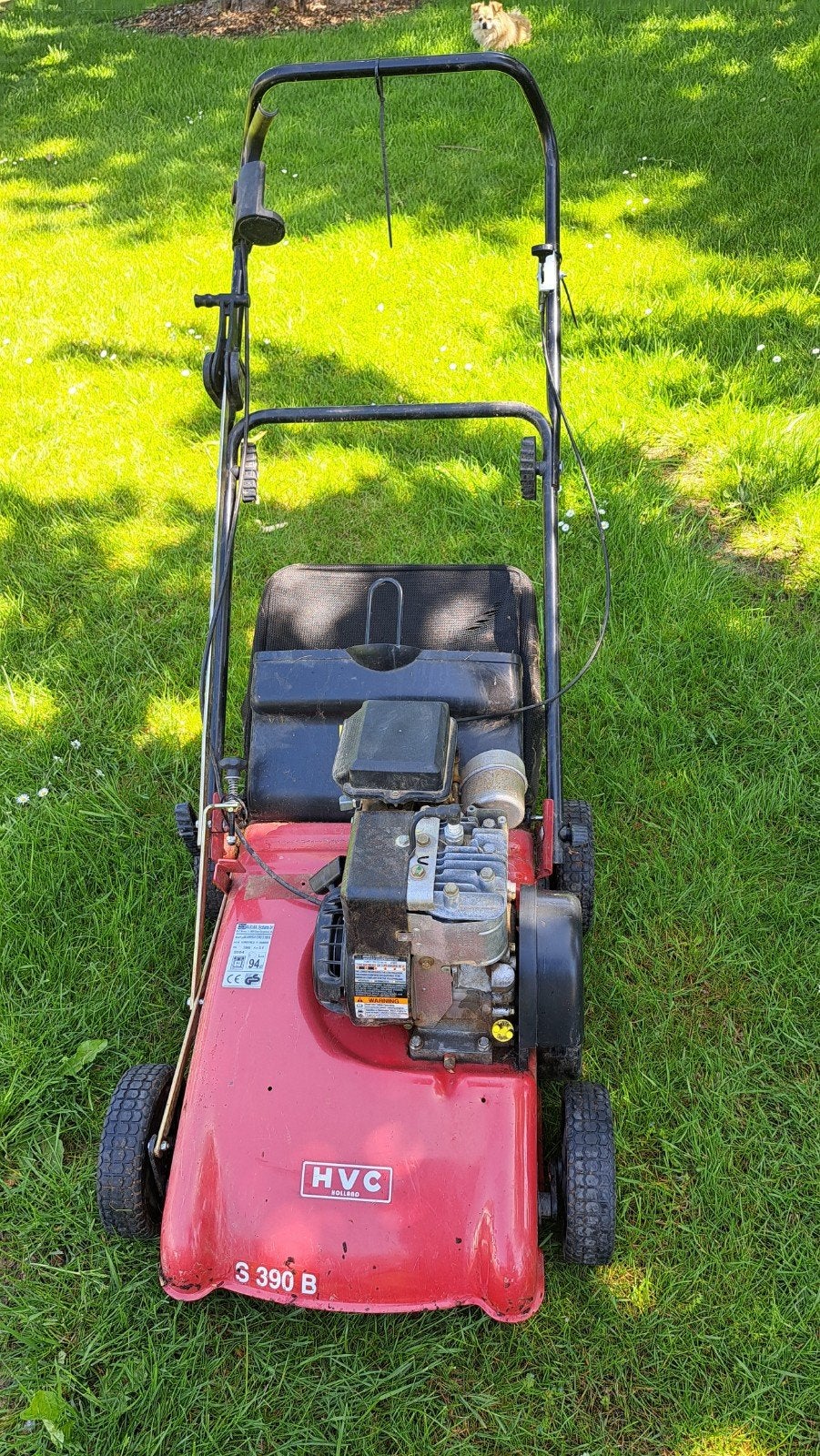 Verticuteermachine s 390 b, Ophalen