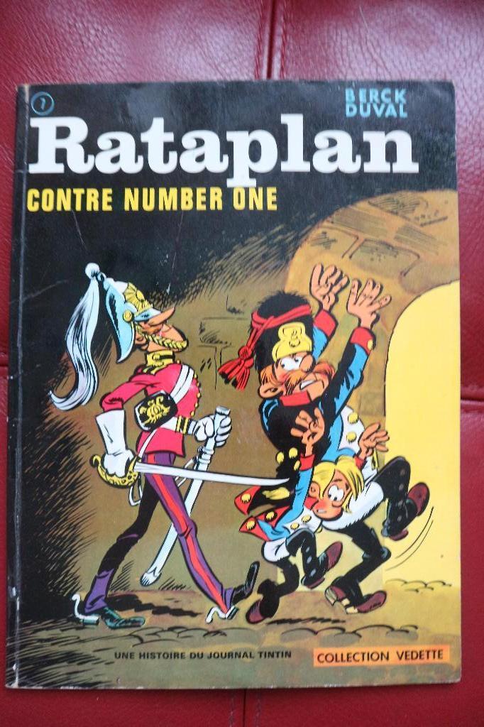 bd RATAPLAN CNTRE NUMBER ONE 1971 EO, Une BD, Enlèvement ou Envoi