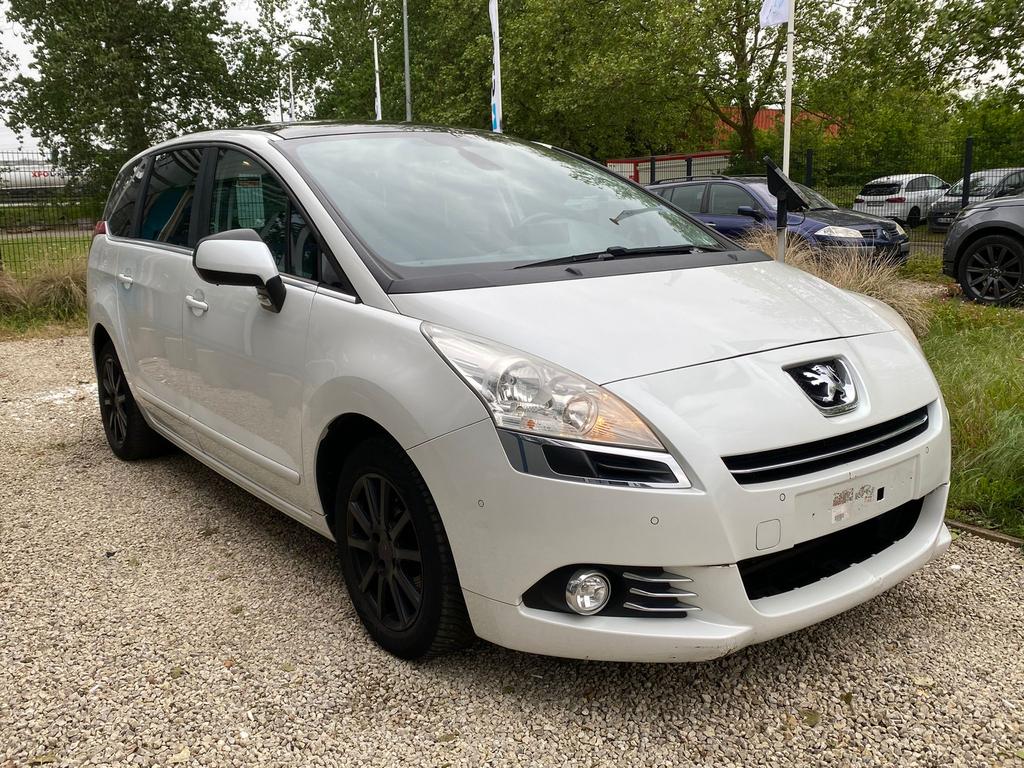 Peugeot 5008 met keuring verkoop garantie, Euro 5, Entreprise, Boîte manuelle, Noir