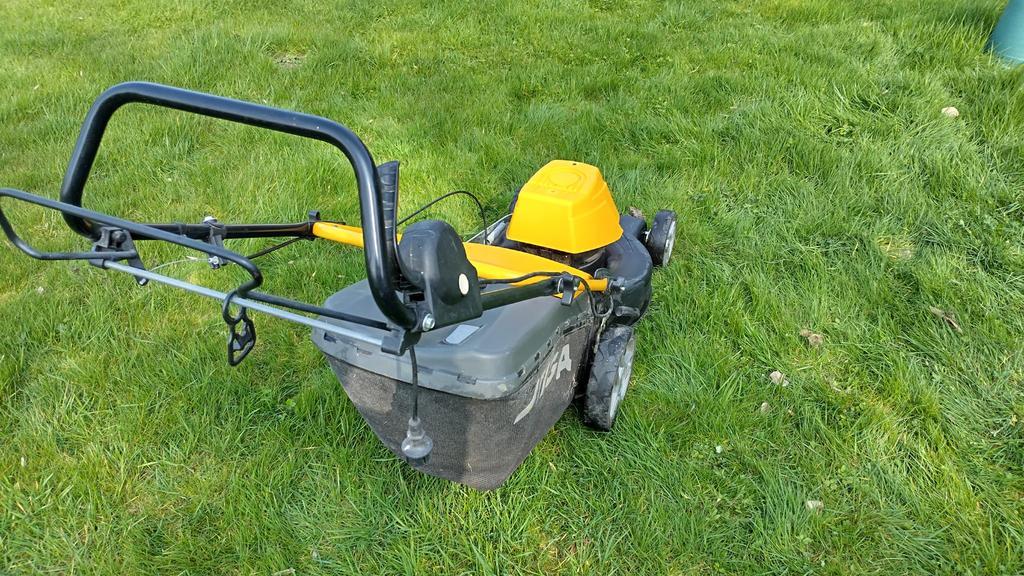 STIGA Combi 48ES Robuuste zelftrekkende grasmaaier, Tuin en Terras, Grasmaaiers, Ophalen, Gebruikt