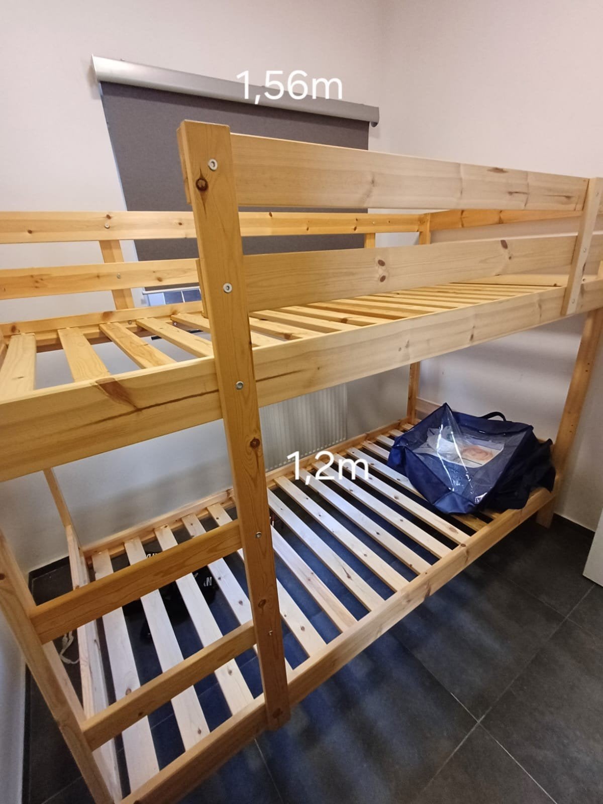 houten stapelbed, Ophalen, Gebruikt, Stapelbed