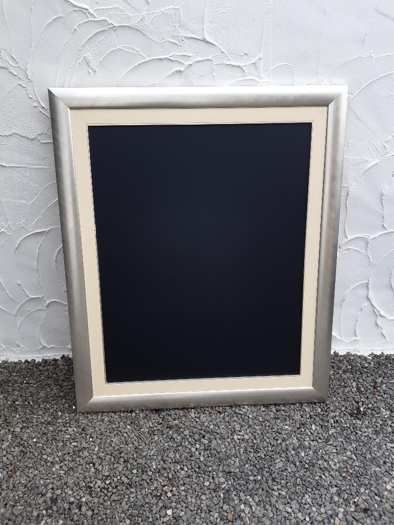 Grote kader / krijtbord / memo bord 103cm x 123cm, Ophalen, Zo goed als nieuw, Krijtbord