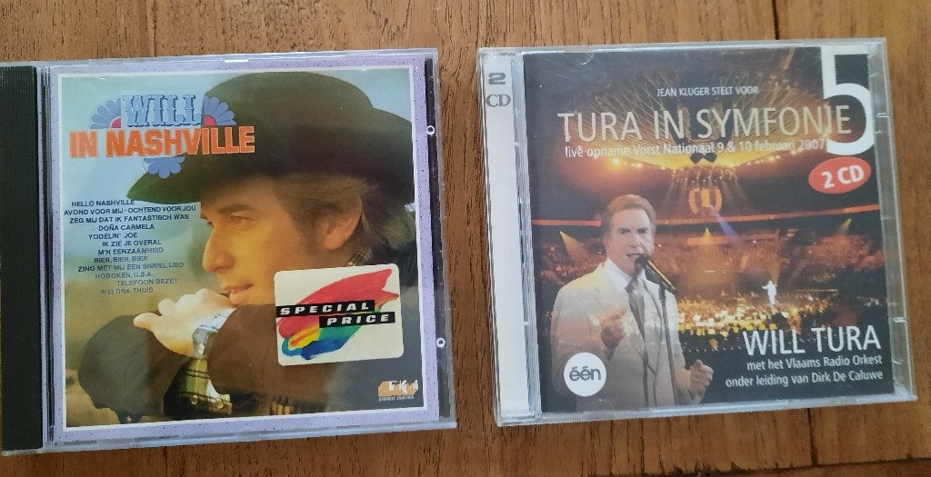 Will Tura In Nashville + In Symphonie 5, Cd's en Dvd's, Ophalen of Verzenden, Gebruikt, Pop, Album