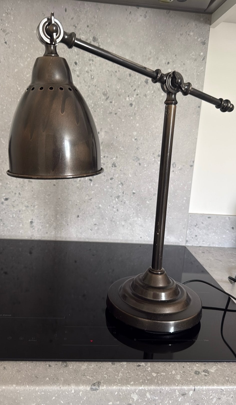 Lampe - maison du monde ( bronze ), Enlèvement, Comme neuf