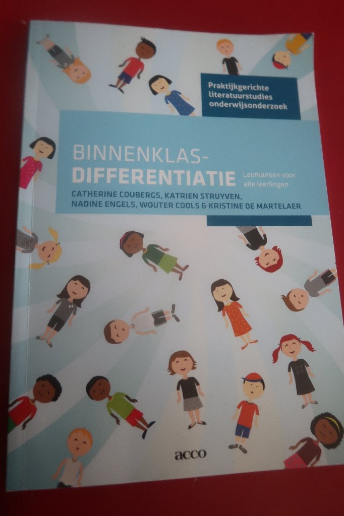 binnenklasdifferentiatie boek, Boeken, Studieboeken en Cursussen, Ophalen of Verzenden, Zo goed als nieuw, Niet van toepassing