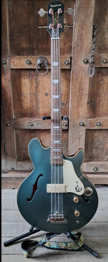 Epiphone Jack Casady Signature Bass - Uitstekende conditie, Ophalen of Verzenden, Zo goed als nieuw