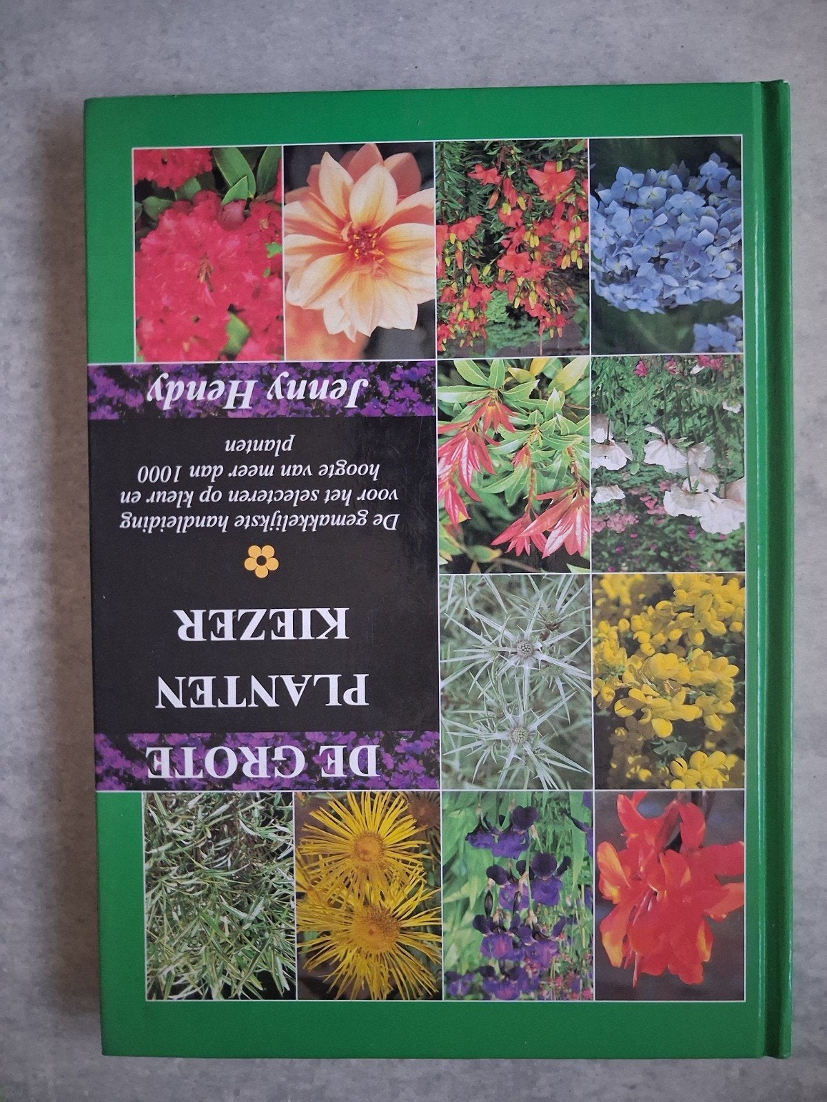 boek: De grote planten kiezer, Ophalen