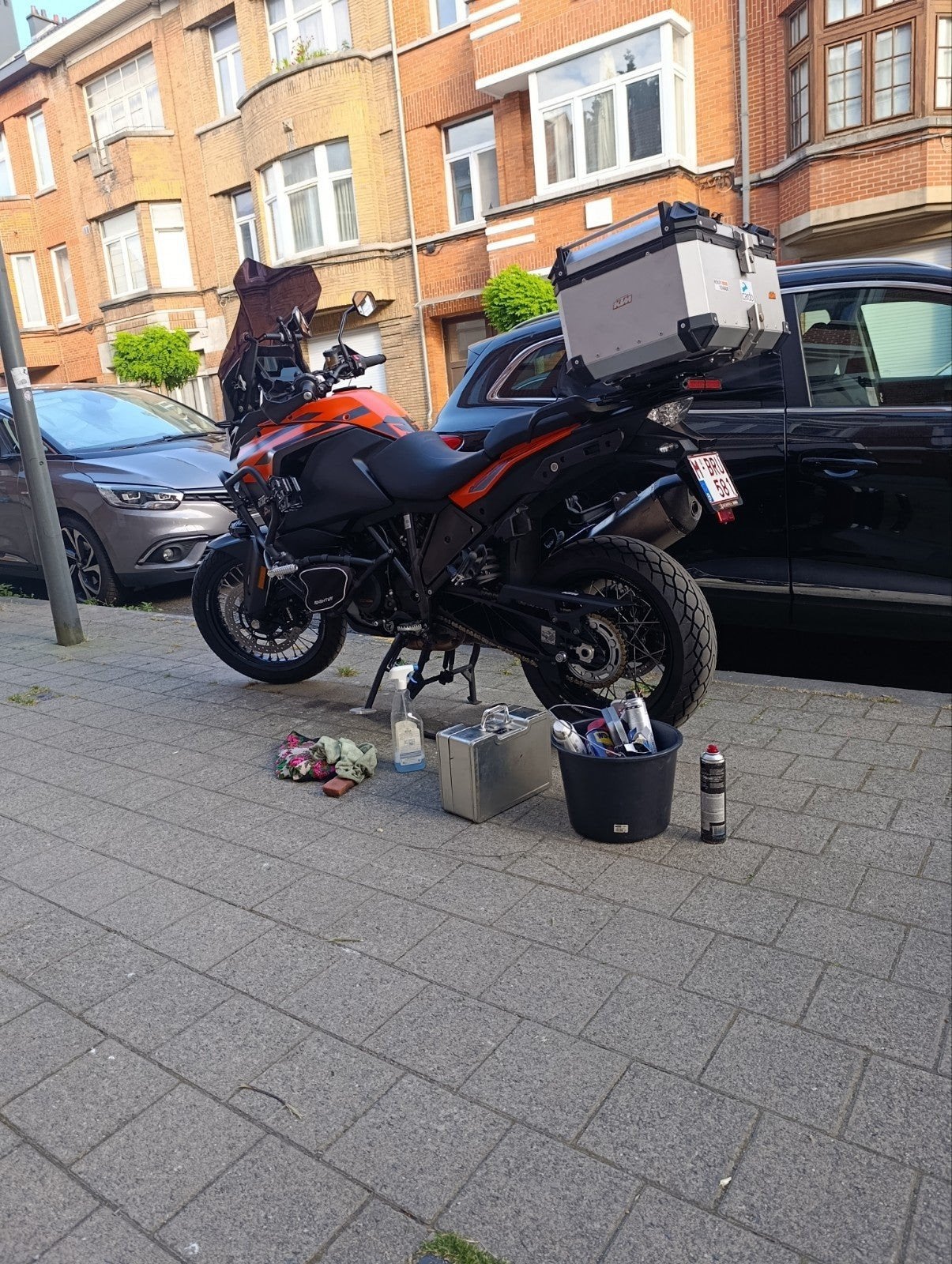 Magnifique KTM adventure s 1290 full options, Motos, 2 cylindres, Super Sport, Poignées chauffantes, Manuelle