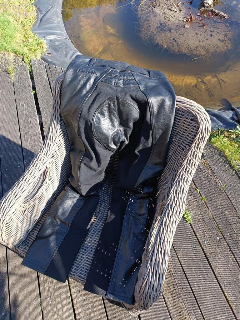 Lederen motorbroek richa, Motoren, Kleding | Motorkleding, Ophalen of Verzenden