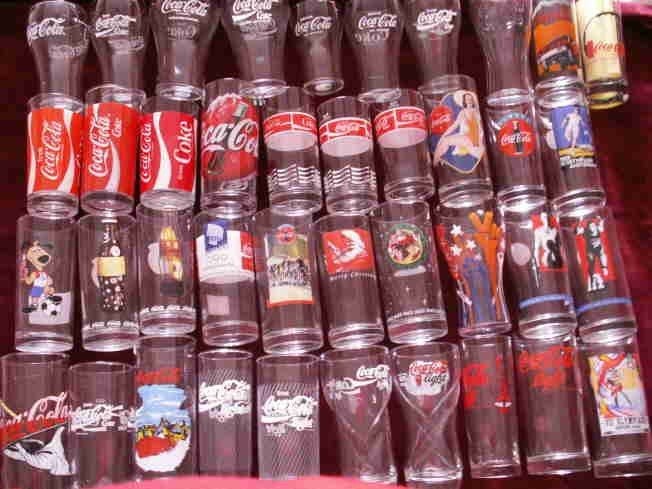 Coca Cola glazen 40 verschillende uit diverse landen, Verzamelen, Ophalen of Verzenden, Nieuw