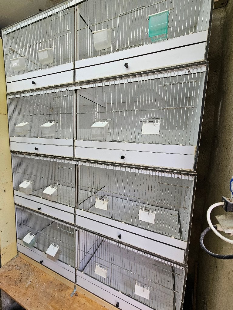 kweekkooi trespa, Dieren en Toebehoren, Vogels | Hokken en Kooien, Ophalen, Gebruikt, Overige materialen, Broedkooi of Kweekkooi