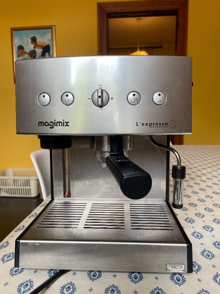 machine à expresso Magimix, Café moulu, Machine à espresso, Réservoir d'eau amovible, Enlèvement ou Envoi