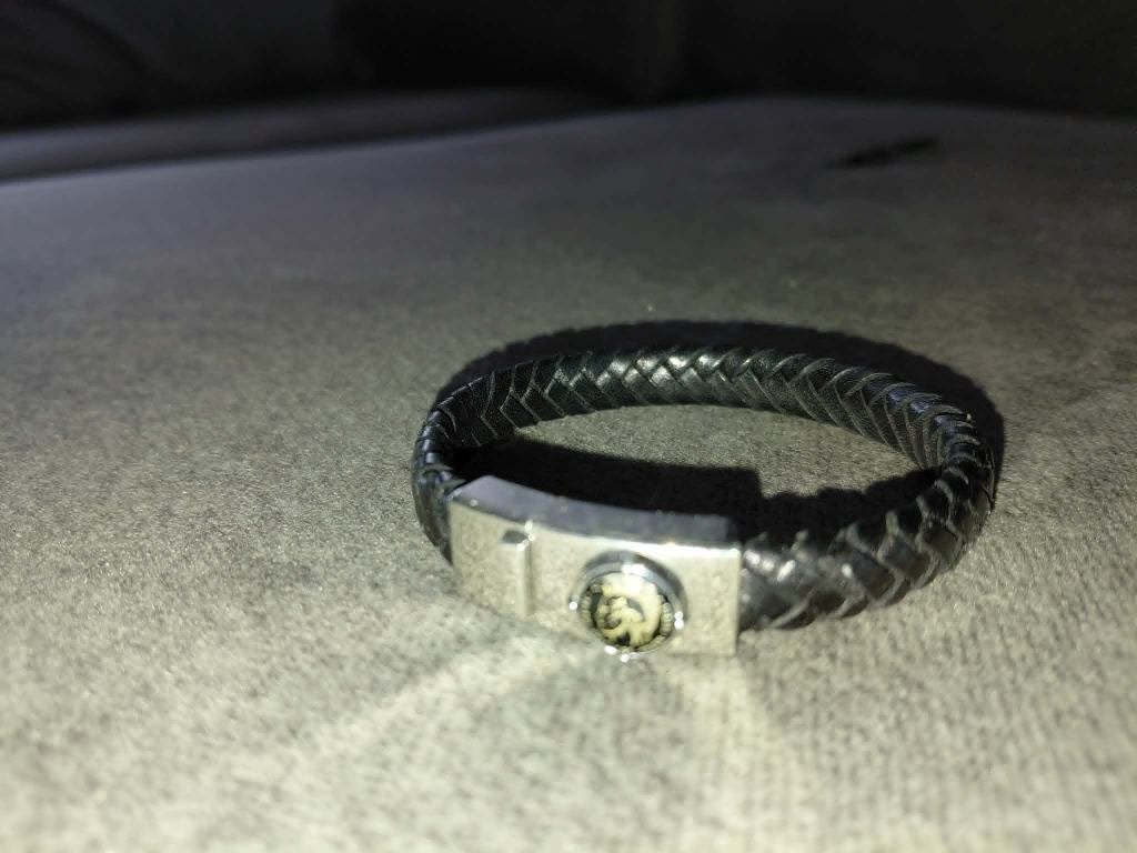 diesel armband, Ophalen of Verzenden, Zo goed als nieuw, Zwart, Staal