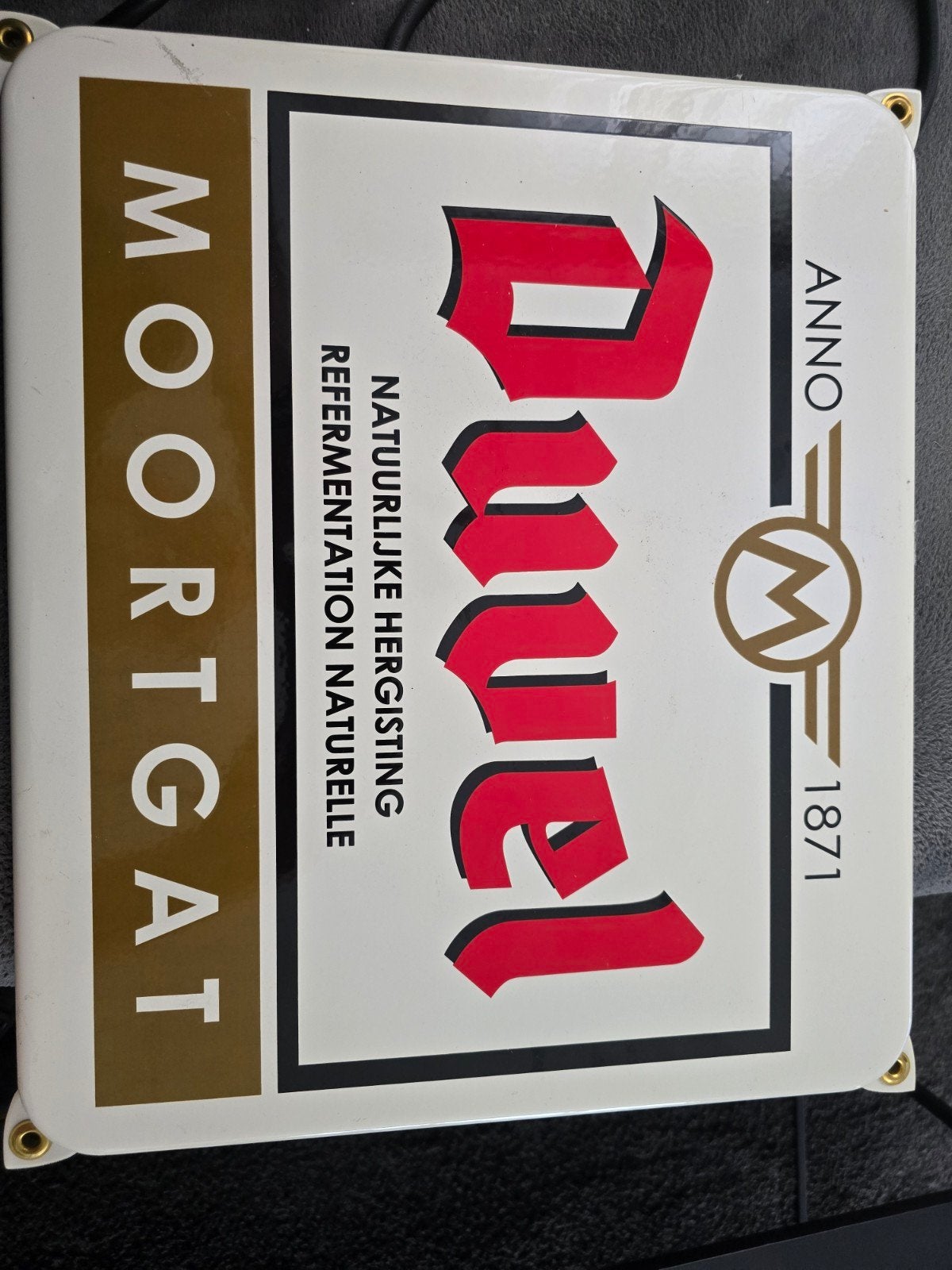 duvel emaille bord, Verzamelen, Ophalen, Nieuw, Reclamebord