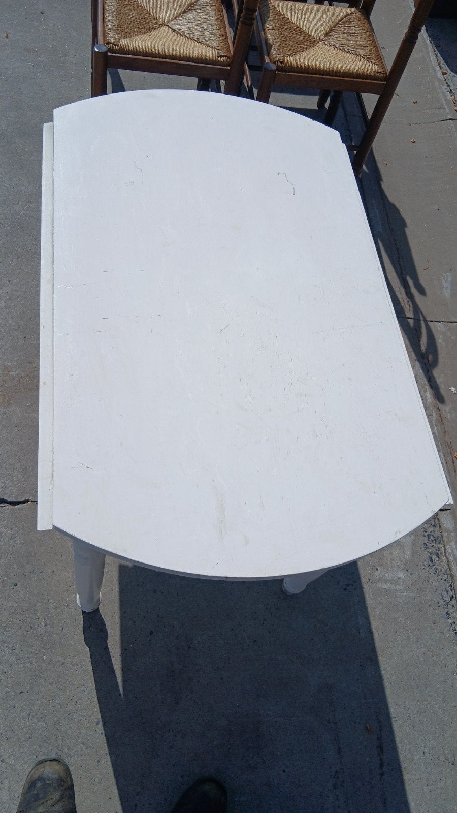 wit tafel, Caravans en Kamperen, Ophalen