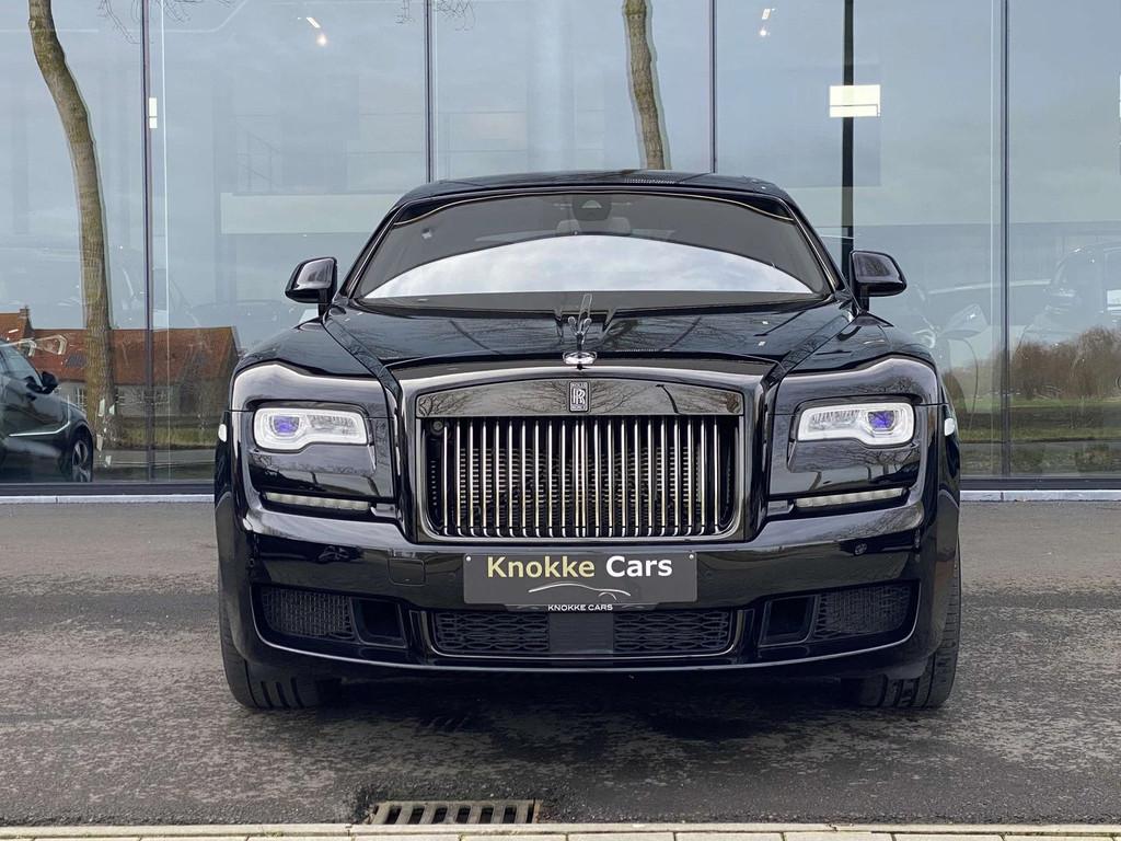 Rolls-Royce Ghost Belgium Car /1 Owner / Historiek Rolls / L, Autos, Cuir, Achat, Noir, Berline