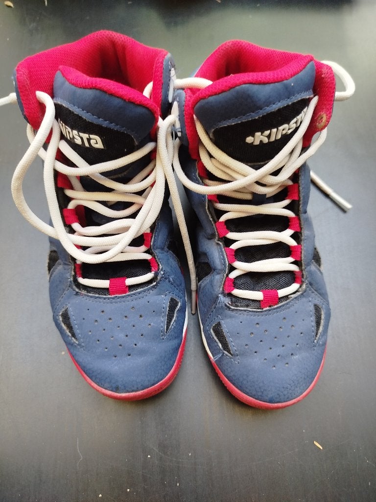Hoge basketschoen maat 37, Sport en Fitness, Basketbal, Ophalen of Verzenden, Zo goed als nieuw, Schoenen