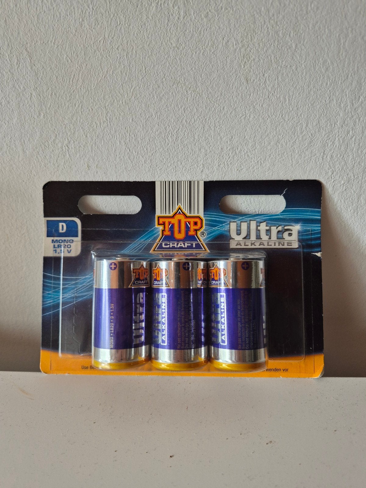 TOP CRAFT batterijen D 1,5V, Audio, Tv en Foto, Accu's en Batterijen, Ophalen of Verzenden, Nieuw