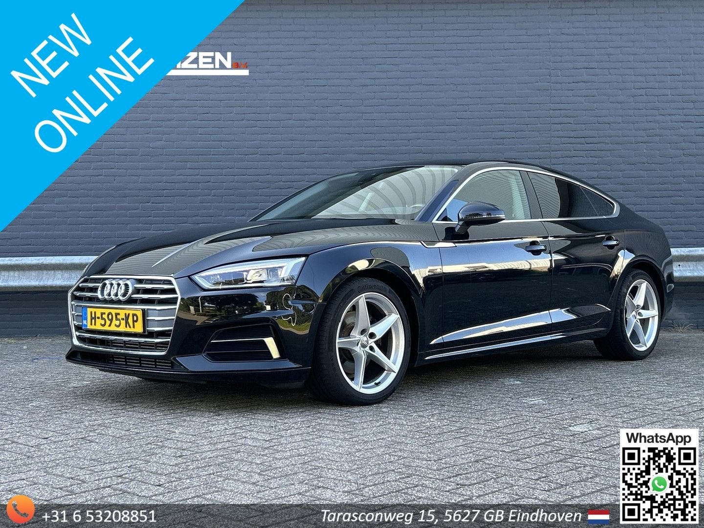 Audi A5 Sportback 40 g-tron Sport | € 13.200,- NETTO! | Auto, Auto's, Automaat, Start-stop-systeem, Overige brandstoffen, Zwart