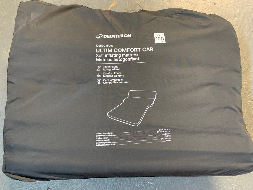 QUECHUA Matelas autogonflant de voiture 2 personnes, Enlèvement, Comme neuf, 2 personnes