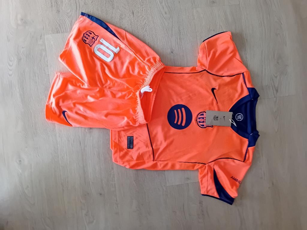 Lamine Yamal voetbaltenue oranje, Sport en Fitness, Voetbal, Shirt, Ophalen of Verzenden