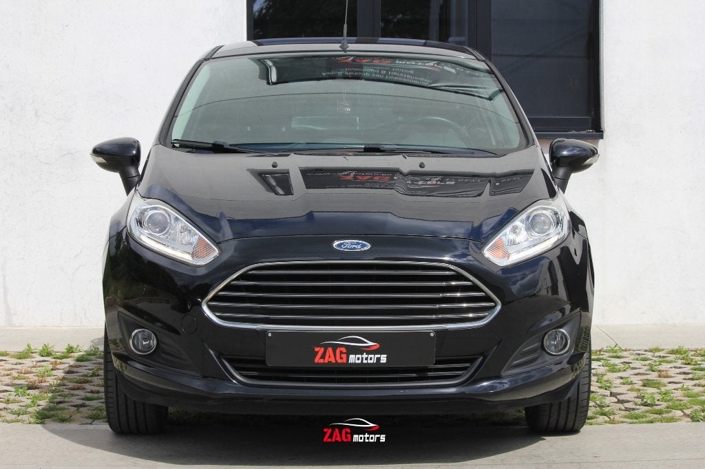 Ford Fiesta 1.0 Titanium | 62.000km | PDC | Airco | 1e Eig., Auto's, Ford, Voorwielaandrijving, Stof, Zwart, Zwart