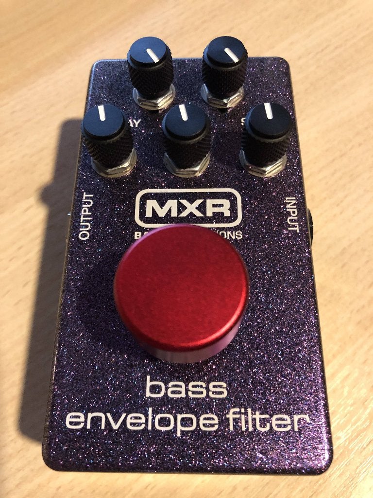 MXR M82 bass Envelope Filter Purple Glitter, Muziek en Instrumenten, Ophalen of Verzenden, Gebruikt, Overige typen