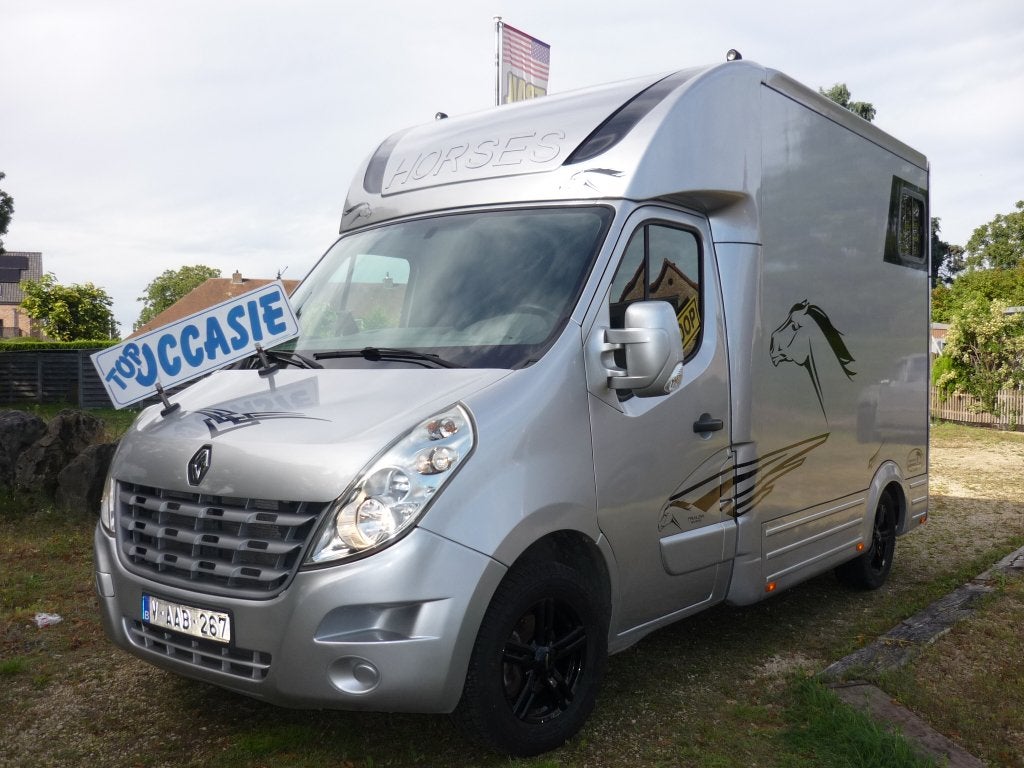 paardencamionette, Dieren en Toebehoren, Ophalen of Verzenden, Zo goed als nieuw, Polyester, 2-paards trailer