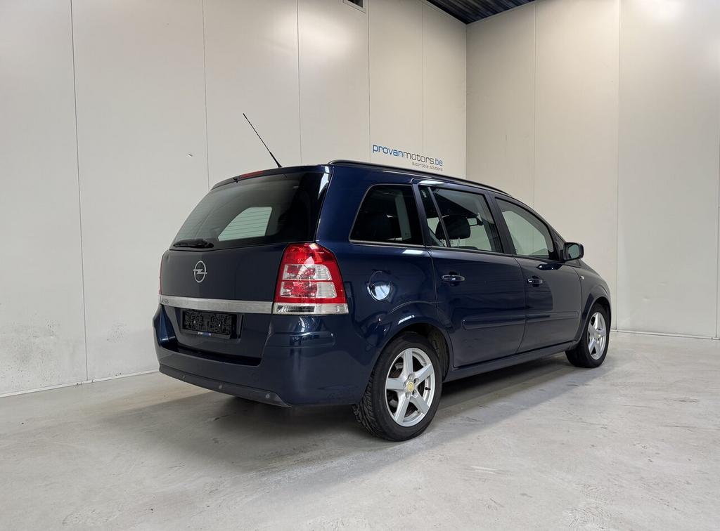 Opel Zafira 1.6 Benzine Man. - 7 pl - Radio - Export!, Autos, 0 kg, Euro 5, Achat, Capteur de lumière