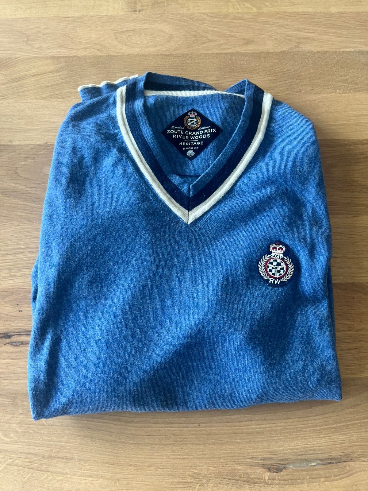 Salty Grand Prix Pull, Enlèvement ou Envoi, Comme neuf, Taille 56/58 (XL), Bleu