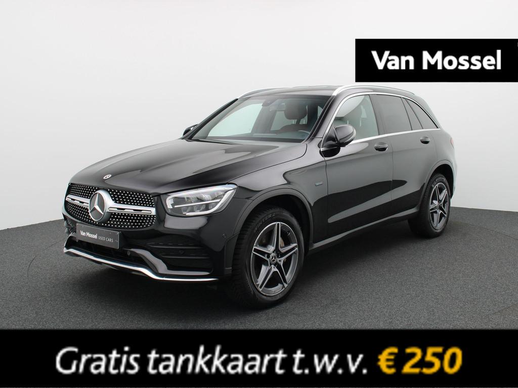 Mercedes-Benz GLC 300 e AMG LINE + LEDER + BURMESTER + LED +, Auto's, Automaat, Gebruikt, 4 cilinders, 2000 kg
