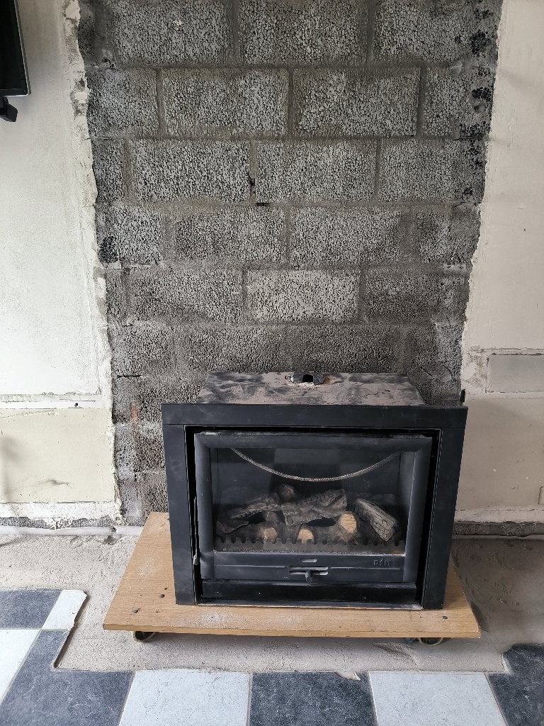 Gratis gashaard, Huis en Inrichting, Haarden, Ophalen, Gebruikt, Inbouwhaard, Gashaard