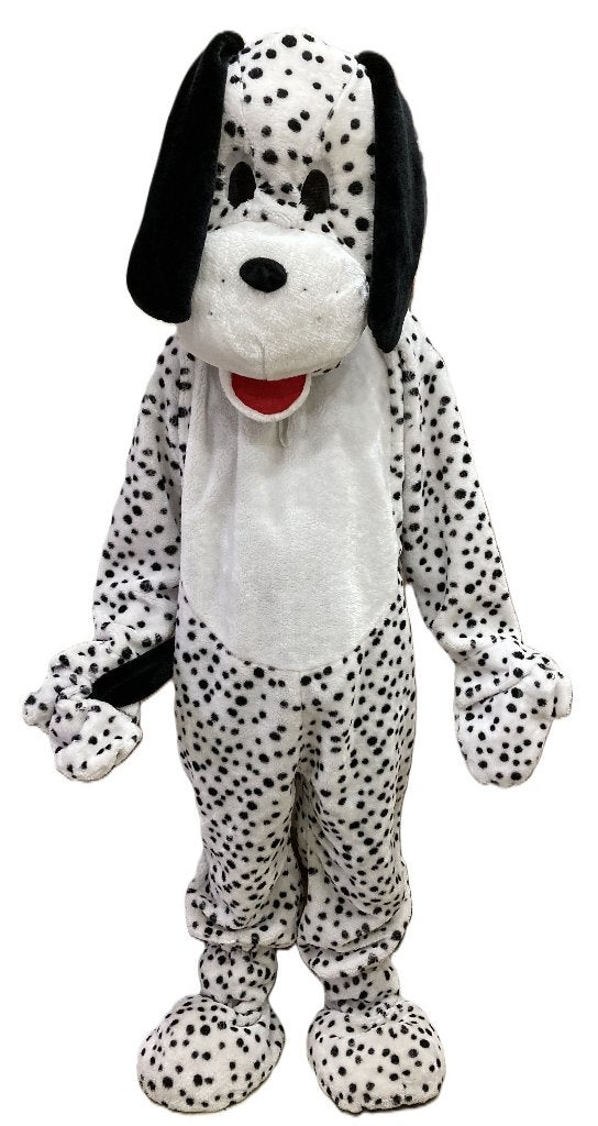 Carnaval pak voor volwassenen: Dalmatiër hondenpak (4-delig), Ophalen of Verzenden, Gedragen, Kleding