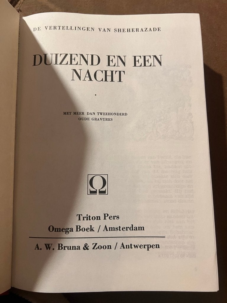 Duizend en een nacht, de vertellingen van Sheherazade, Ophalen of Verzenden, Gelezen