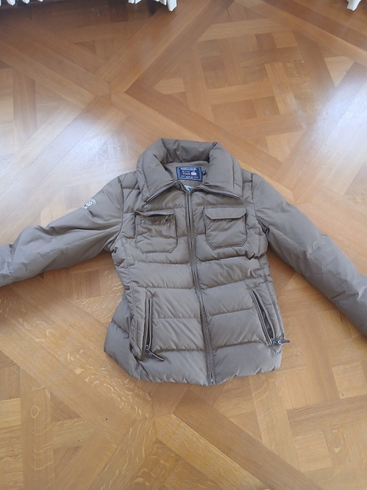 Prachtige River Woods Gewatteerde Winterjas / Donsjas – Maat, Vêtements | Femmes, Vestes | Hiver, Enlèvement, Taille 38/40 (M)