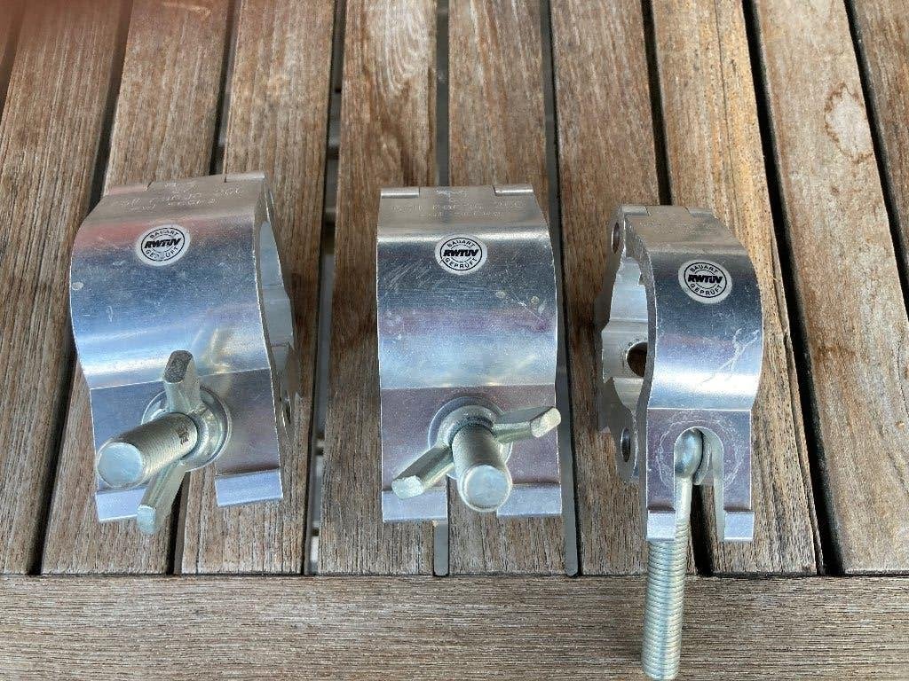 2 half couplers, Ophalen of Verzenden, Gebruikt, Overige typen
