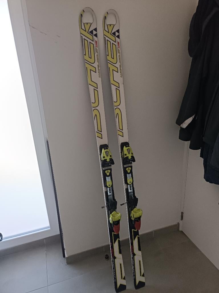 Ski Fischer, Sport en Fitness, Skiën en Langlaufen, Ophalen, 160 tot 180 cm, Fischer, Gebruikt