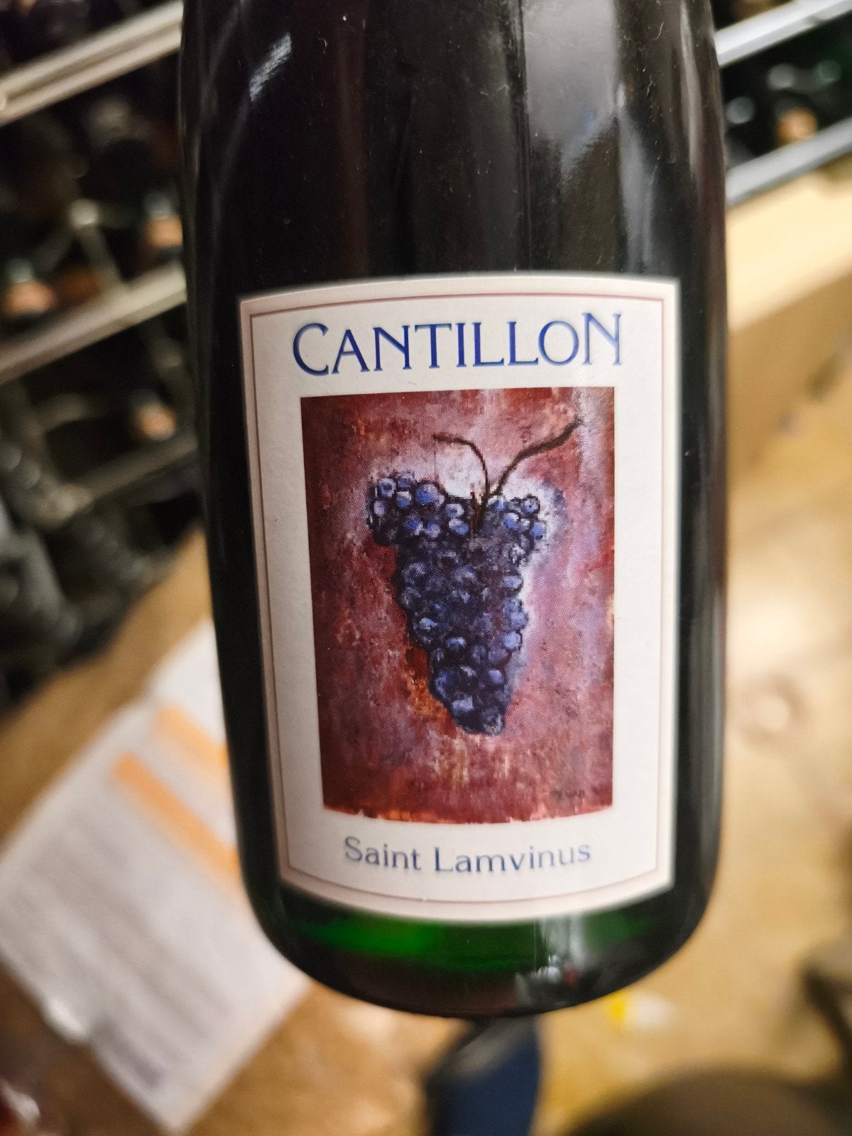 Cantillon lamvinus, Enlèvement