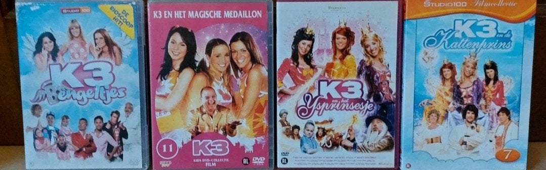 DVD K3 et Mega Mindy, Comprend un boîtier, Enlèvement ou Envoi, Tous les âges, Comme neuf