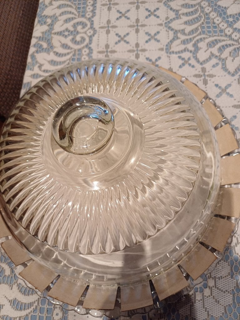 Cloche à fromage en verre, Enlèvement, Neuf