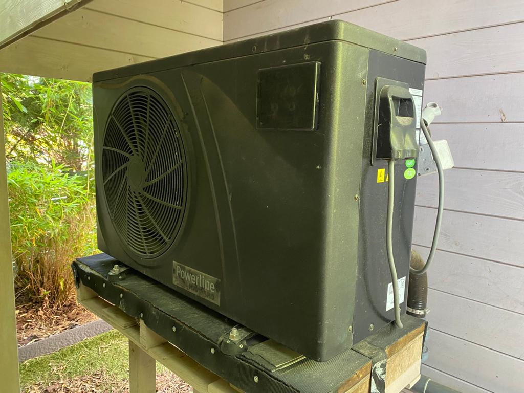 Warmtepomp Hayward full inverter powerline 7kW, Enlèvement, Utilisé