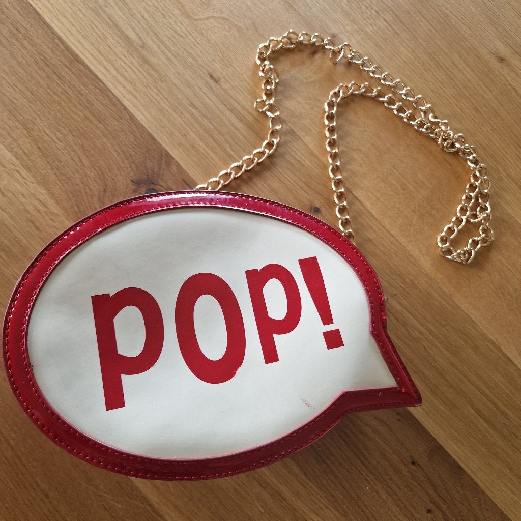 Schoudertas POP, Enlèvement ou Envoi, Comme neuf, Rouge