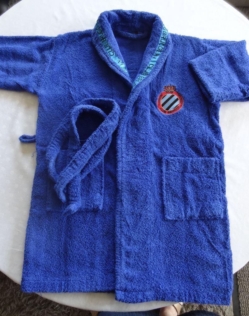 Blauwe badjas,  Club Brugge, Ophalen of Verzenden, Gebruikt, Jongen, Nacht- of Onderkleding